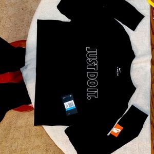 Nike Just do it. Long sleeve. Black